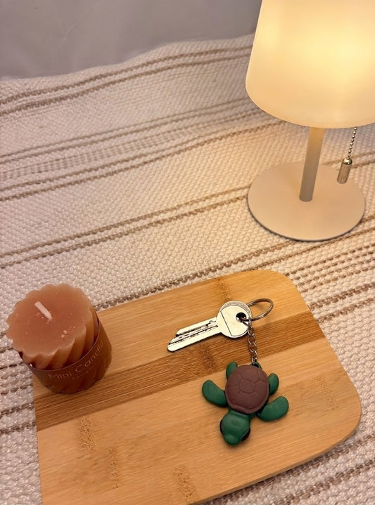 Porte-clé Tortue Articulée – Figurine 3D & Fidget Toy