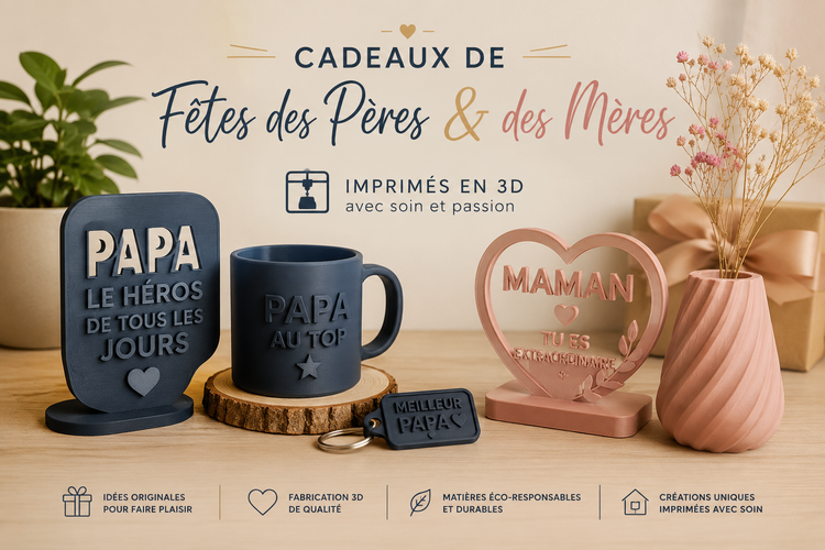 Cadeaux Fête des Mères / Pères
