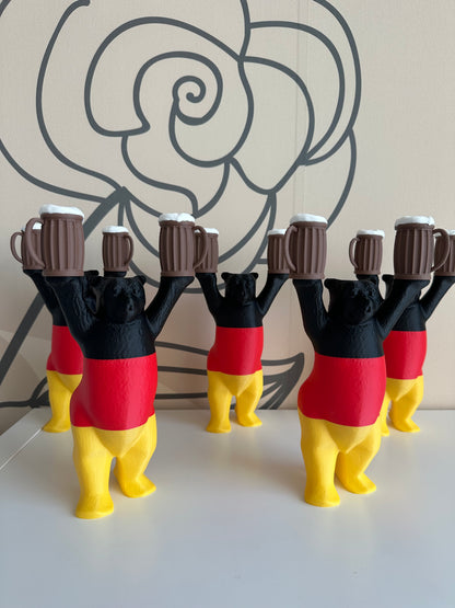 🐻 Figurine Ours Buddy Bärchen – Édition Limitée Allemagne & Bière
