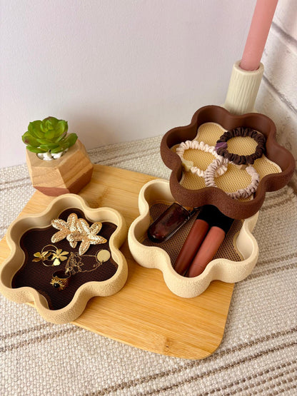 Vide-Poche "Bloom" – Organiseur de Rangement Empilable & Modulable
