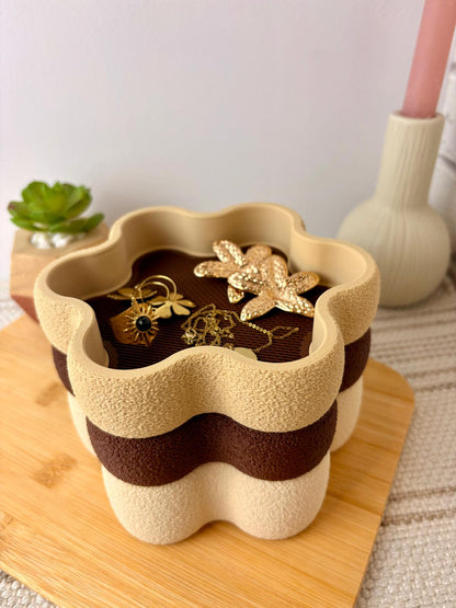 Vide-Poche "Bloom" – Organiseur de Rangement Empilable & Modulable